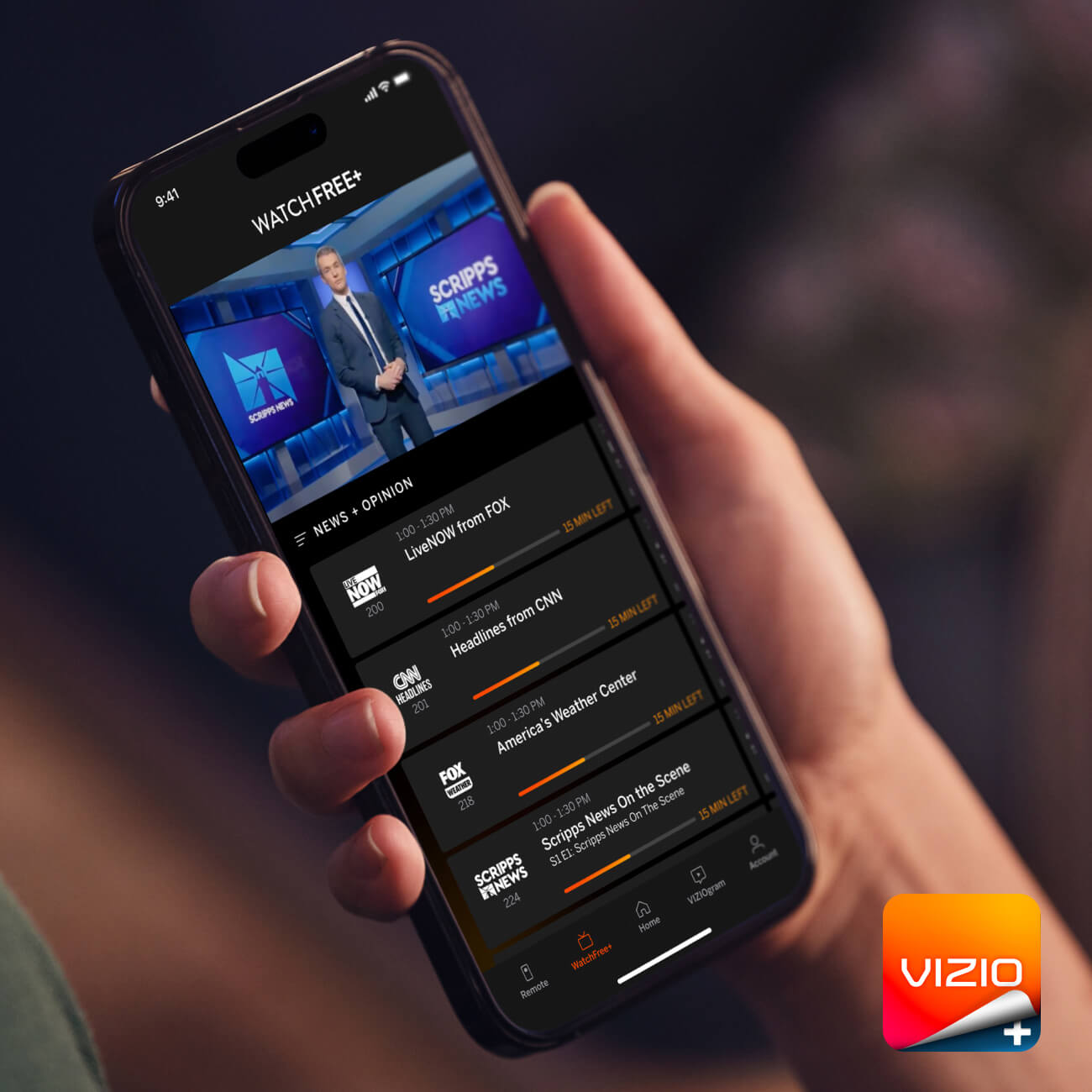 watch free in mobile app