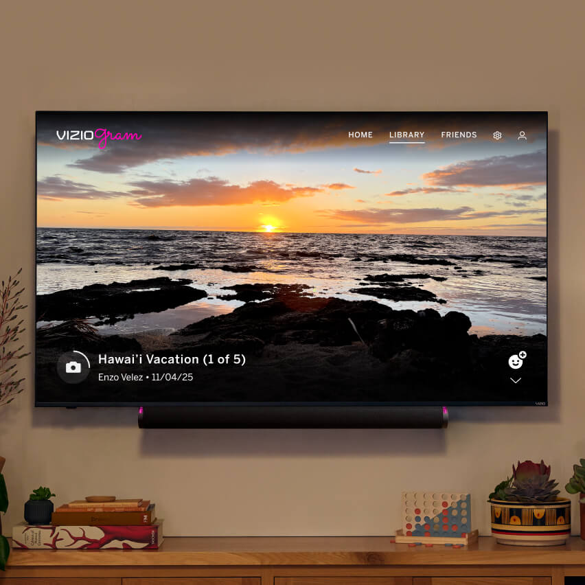 tv featuring viziogram