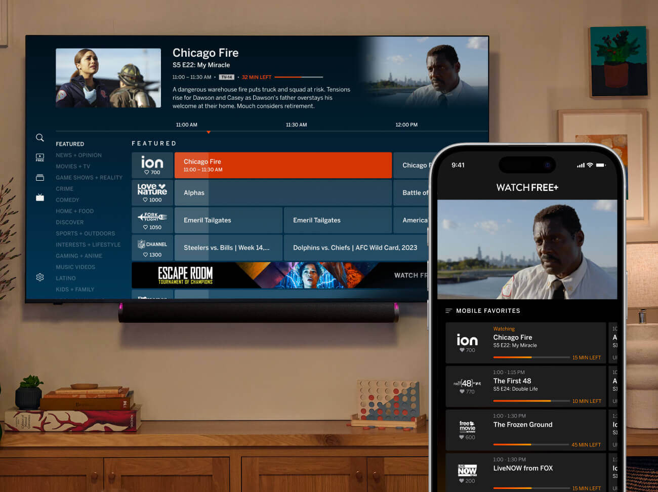 tv featuring watchfree