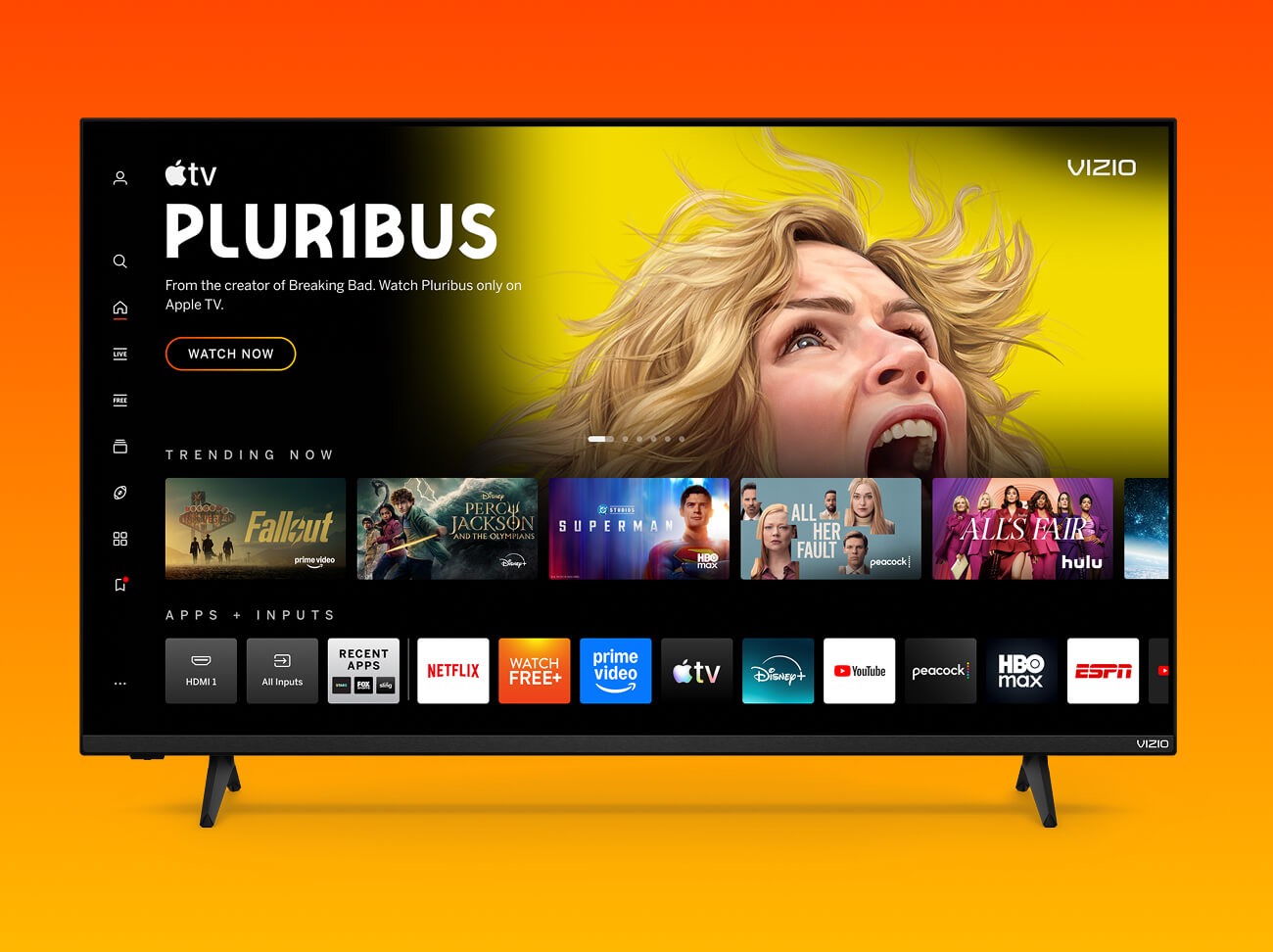 tv with ui